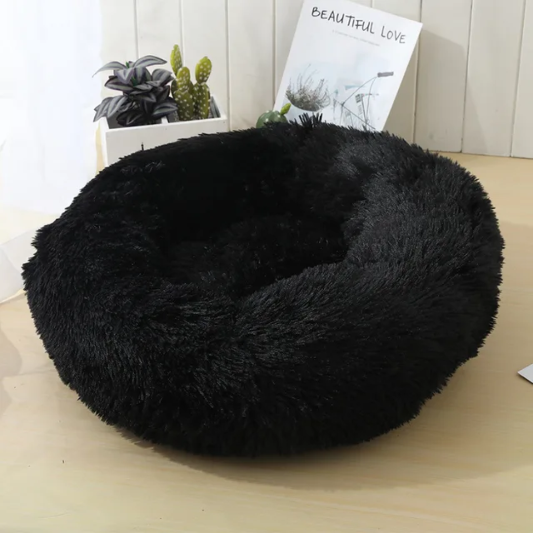 Fluffy Donut Dog Bed 🐾