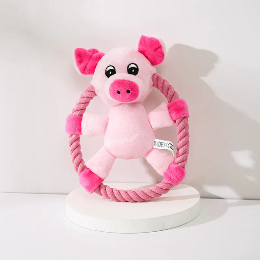 Pet Toys Flying Discs - Pig, Duck, Bear Designs
